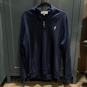 Fairway & Greene Dark Blue Zip-Up Sweater